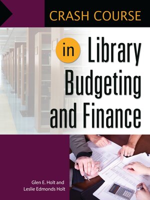cover image of Crash Course in Library Budgeting and Finance
